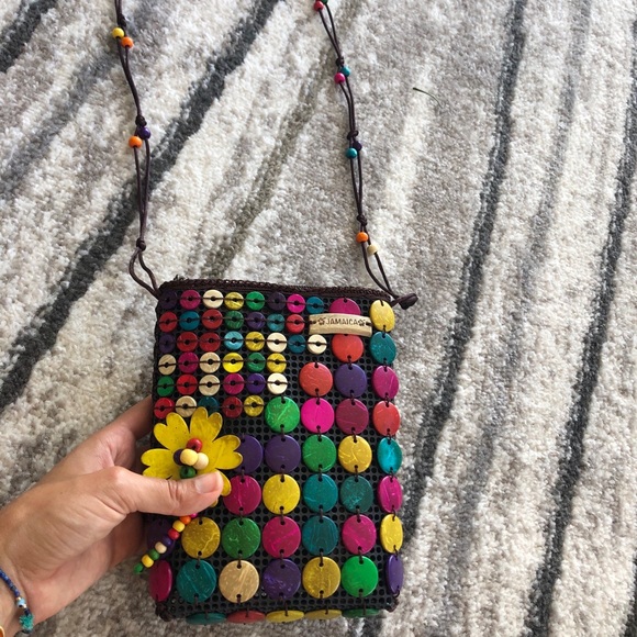 NWOT beaded “Jamaica” purse - Picture 6 of 6